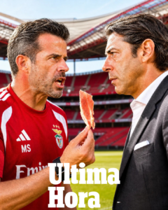 Tensão entre Rui Costa e Marco Silva no Benfica