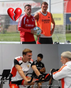 Primeiro treino de João Palhinha no Benfica já está a dar que falar